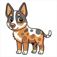 Cattle Dog Charm Smart and Strong vector