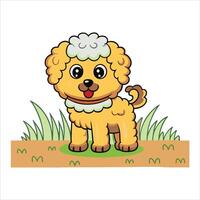 Bichon Vibes Fluffy and Fabulous vector