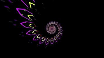 Creative trended color abstract background VJ loop animation for you, choose this and stand out from the rest video
