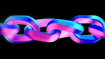 Triple helix collagen molecule, Collagen is the main component of connective tissue, 3D illustration. video