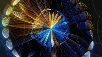 Discover the seamless blend of music and visuals with our dynamic motion graphics crafted for VJ sets video