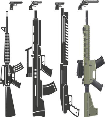 Sniper Rifle with Scope