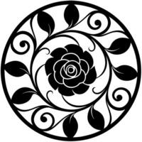 Artistic Floral for Banner Heading Ornamental Elements vector