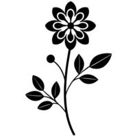 Elegant Floral Elements Design for Headings and Ending with Ornamental Touch vector