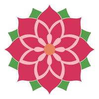 Mandala Decorative Floral Elements Design for Heading and Ending with Intricate Artistic Patterns and Ornamental vector
