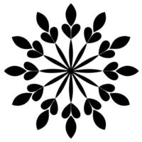 Beautiful Decorative Floral Elements for Creative Design Banner Use vector