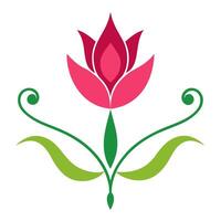 Ornamental Floral Elements for Creative Heading and Designs vector