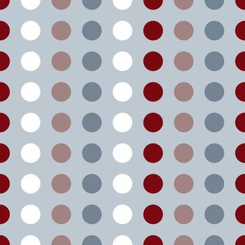 sin costura modelo de pequeño multicolor círculos vector