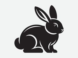 BunHigh Resolution Bunny Silhouette Images for Print and Web vector