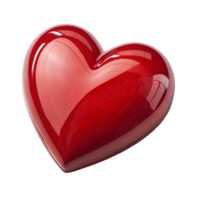 a red heart shaped object on a transparent background png