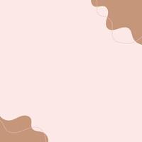Abstract Beige and Brown Background Design Template vector
