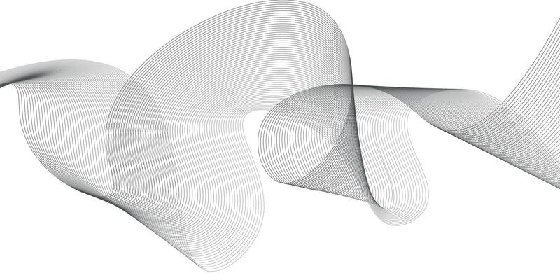 Abstract waveform illustration