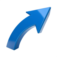 hand drawn curved dotted arrow from the front view is isolated on transparent background png