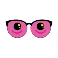 Sassy eyed sunglasses showcasing gulf vibes coastal beach creative imagery relaxed atmosphere artistic perspective png