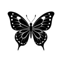 Unique Butterfly Silhouette for Custom Projects vector