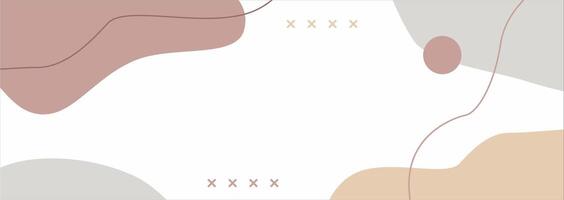 Modern background in memphis style design vector