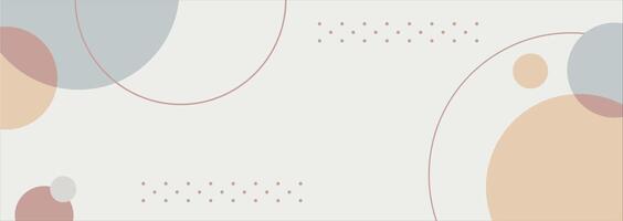 Flat geometric abstract background vector