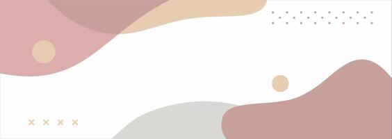 Design Pastel memphis patterned background vector