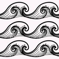 minimal Weave Pattern. vector