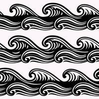 Abstract Weave Pattern Design. vector