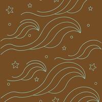 Abstract Weave Lines stylish Pattern. vector