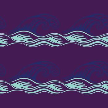 Abstract Weave Lines Seamless Pattern. vector