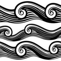 digital Weave Lines Pattern Design. vector