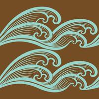 minimal Weave Seamless Pattern Design. vector