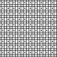 pattern with black and white dots on a white background vector