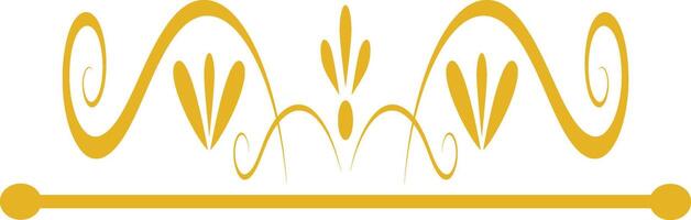 Divider Border with Simple Pattern vector