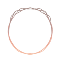 Decorative Ombre Circular Frame png