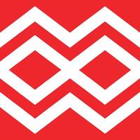 Minimalist geometric chevron pattern seamless design graphic art modern aesthetic abstract environment vector