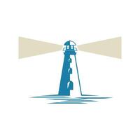 Lighthouse, beacon Logo Template Illustration Design. EPS 10. vector