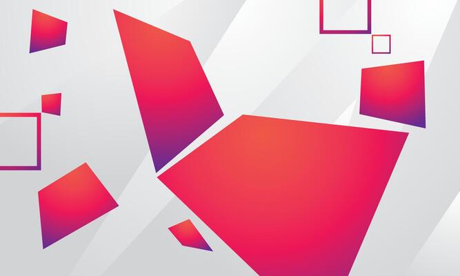 Geometric shapes modern abstract background