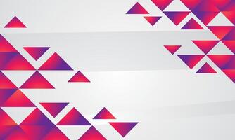 Geometric triangle shapes modern abstract background images vector