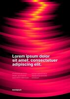 layout template design for run, championship or sports event. Design for flyer, poster, cover, brochure, banner or background. Poster design with abstract gradient shapes. Sports background. vector