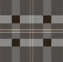 dark grey plaid buffalo checkered seamless pattern for fabric vector