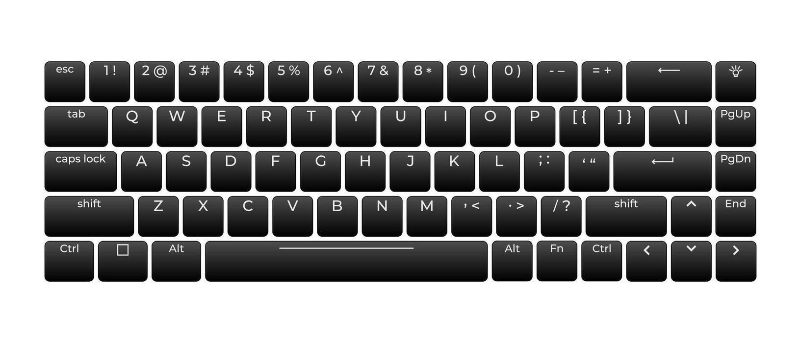 Apple Computer Keyboard Vector Art, Icons, and Graphics for Free Download