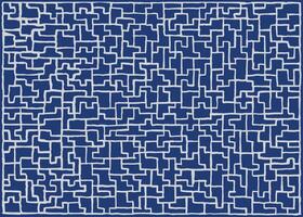 Crafted hand drawn brush line jigsaw abstract pattern, Japanese inspired wood carving, engraving, weaving style background, simple humble and calm graphic for carpet and textile vector