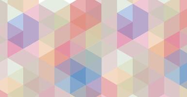 multi-colored background with a combination of triangles vector