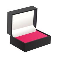 Bold Red Box Packaging Design Element, Perfect for Branding, Minimalist, Clean, Modern, Graphic, vector