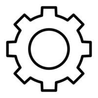 Gear Icon, Settings Symbol, gear cog settings cogwheel mechanism machine vector
