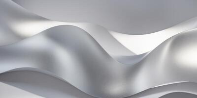 Abstract Gradient Texture with Soft Metallic Surfaces and Chiaroscuro Lighting photo