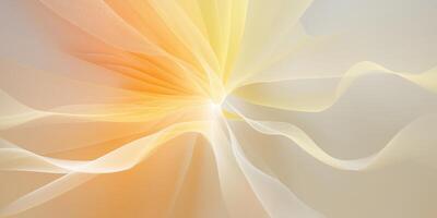 Sunburst Orange Yellow Gradient Background with Abstract Texture and Soft Light Effects. photo