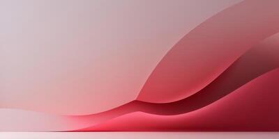 red smooth gradient background design simple modern yet gradient background. photo