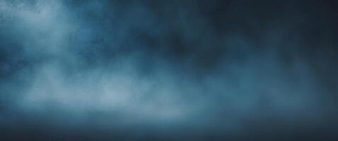 Abstract deep blue misty textured background design photo