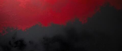 A close up of a red and black background. photo