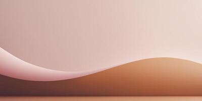simple abstract gradient background with soft transition from light pink to brown. photo