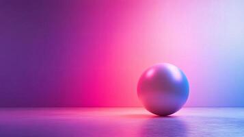 A white egg in front of a colorful background photo
