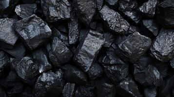 Coal is a black substance that is used in many different ways photo
